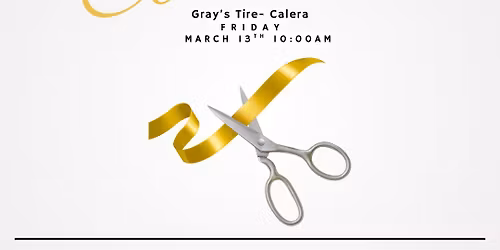 Gray's Tire & Service Center- Calera Ribbon Cutting