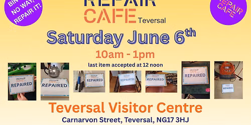 Teversal Repair Caf\u00e9