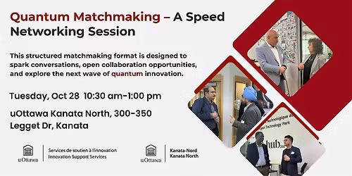 Quantum Matchmaking: A Speed Networking Session