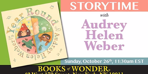 Storytime with the Author | Audrey Helen Weber