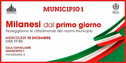 Milanesi dal primo giorno - Municipio 1