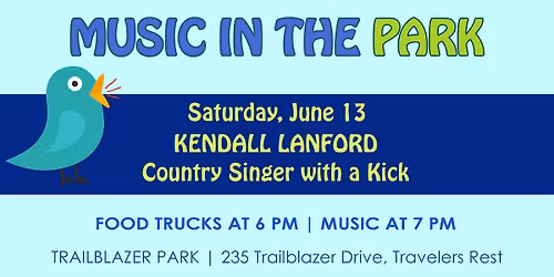 Kendall Lanford takes the Stage at Trailblazer Park
