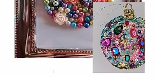 Sparkle and Shine Handmade Framed Ornament