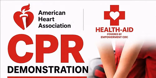 American Heart Association CPR Demostration Training