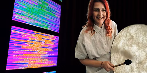 A Guided Sound Ceremony: Drum, Breath & Light Language with Anita