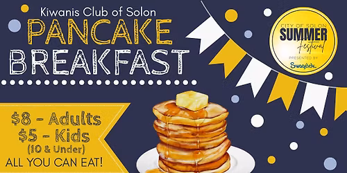 Kiwanis Club of Solon | Pancake Breakfast