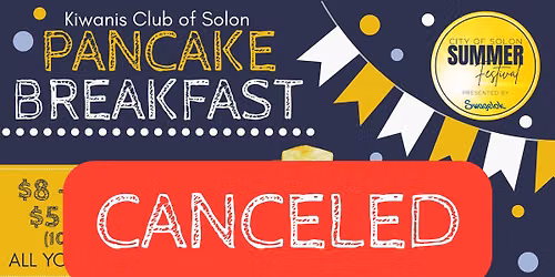 Kiwanis Club of Solon | Pancake Breakfast