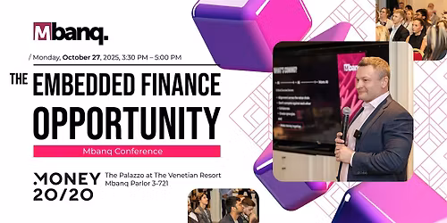 Embedded Finance with Vlad Lounegov, CEO, Mbanq @ M2020