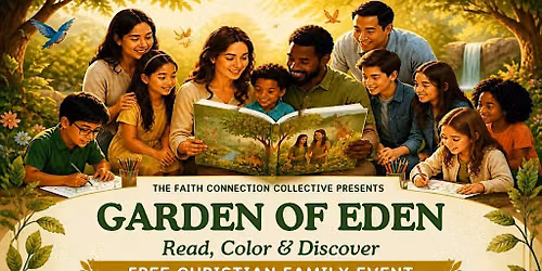 Garden of Eden: Read, Color & Discover