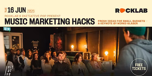 Music Marketing Hacks - A Keynote by Mirko Gl\u00e4ser \u2022 Rocklab, Luxembourg