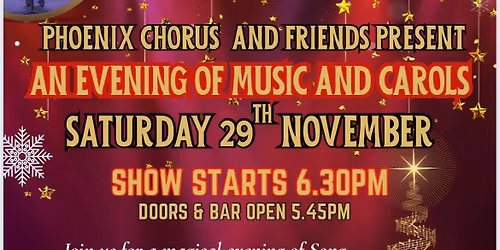Phoenix Chorus Present an Evening of Song and Carols