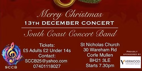 South Coast Concert Band Christmas Concert 