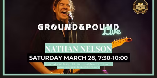 Nathan Nelson Live at Ground & Pound Coffee \u2013 Soulful Southern Blues