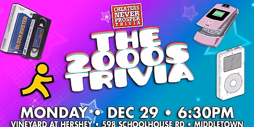 All 2000's trivia at The Vineyard at Hershey
