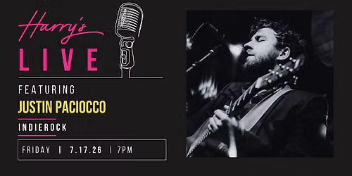 Harry\u2019s LIVE Presents: Justin Paciocco