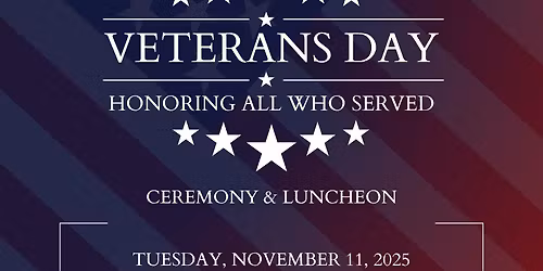 City of Everett's Veterans Day Ceremony & Luncheon