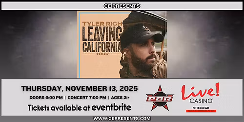 Leaving California Tour w\/ Tyler Rich