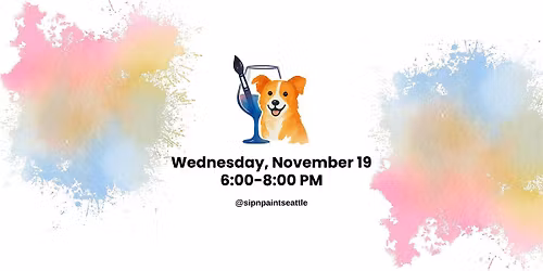 Sip n Paint your pets!