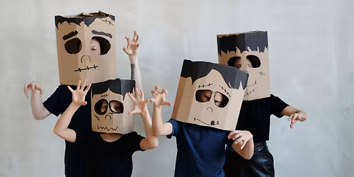 Crewch Masgiau Calan Gaeaf!  \/\/ Halloween Mask Making!