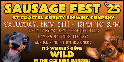 Sausage Fest '25 in the CCB Beer Garden