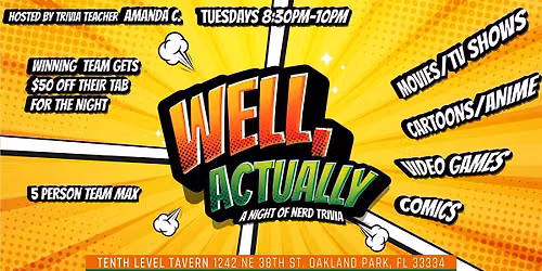 Well, Actually- A Night of Nerd Trivia