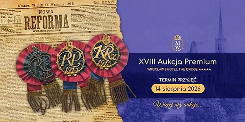 XVIII Aukcja PREMIUM | Ostr\u00f3w Tumski | Hotel The Bridge\u2606\u2606\u2606\u2606\u2606