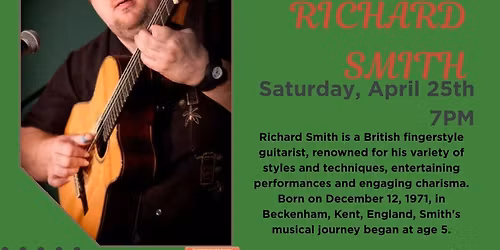 Music Series at The Barnhardt presents Richard Smith