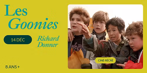 Les Goonies (1985) | Cin\u00e9-r\u00e9cr\u00e9, Montr\u00e9al