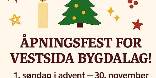 \u00c5pningsfest for Vestsida Bygdalag