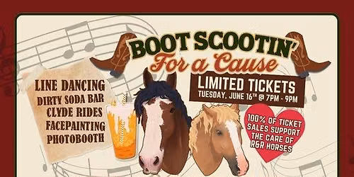 BOOT SCOOTIN' For a Cause \ud83e\udd20\u2665\ufe0f