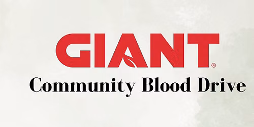 Giant Community Blood Drive