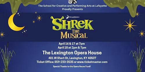 SCAPA Lafayette Presents Shrek the Musical