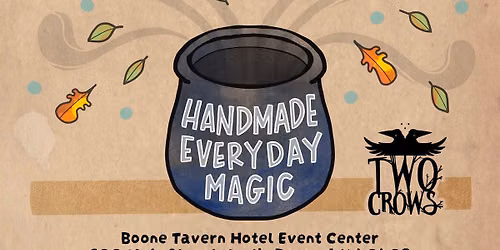 5th Annual Two Crows Fall Market and our final year in Berea!