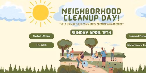 Gallaher Village Neighborhood Cleanup Day!