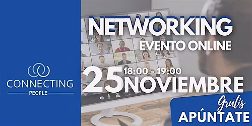 NETWORKING BARCELONA - CONNECTING PEOPLE - Online 25 Noviembre