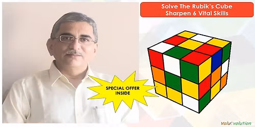 Solve Rubik' Cube in 6 Steps!