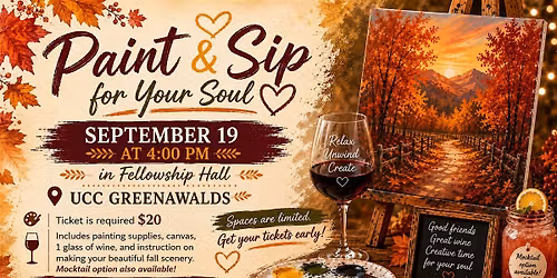 Paint & Sip for Your Soul