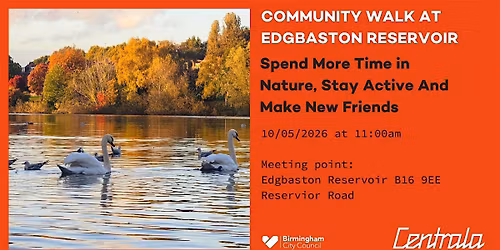 Community Walk at Edgbaston Reservoir