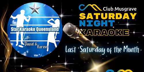 Club Musgrave Saturday Night Karaoke with Star Karaoke Qld