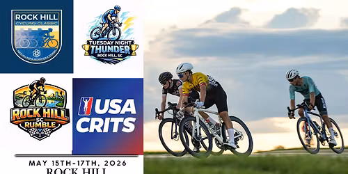 CANCELLED: Rock Hill Cycling Classic Race Weekend