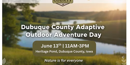 Dubuque County Adaptive Outdoor Adventure Day
