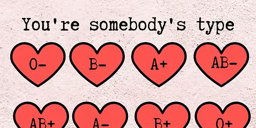 Give from the Heart: TACA Valentine\u2019s Day Blood Drive