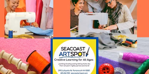 Teens & Adult Sewing Class-6 classes-$229