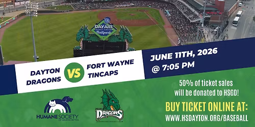 Support Animals at the Dayton Dragons