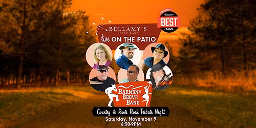 Harmony Grove Band, Live at Bellamy's in Escondido