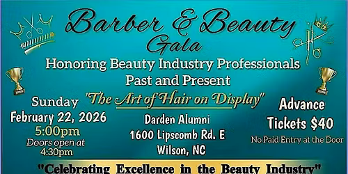 Barber and Beauty Gala
