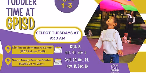 Toddler Time at GPISD