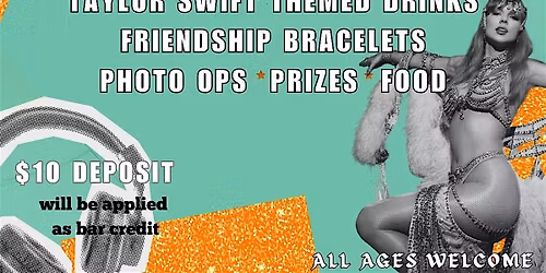 Taylor Swift Theme Music Bingo