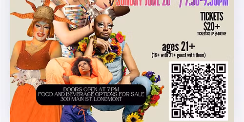 DICKENS & LONGMONT PRIDE MONTH Drag Show!