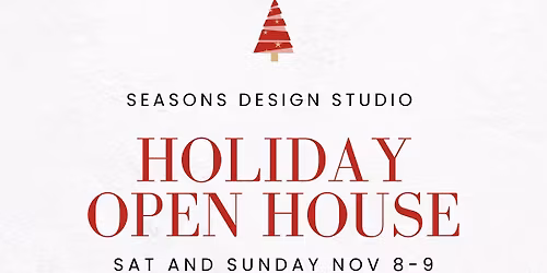 Seasons Design Studio Holiday Open House